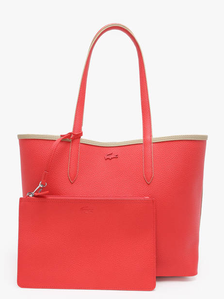 Omkeerbare Shoppingtas Anna Lacoste Beige anna NF2142AA ander zicht 2